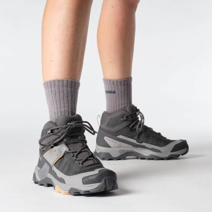 Salomon X ULTRA 5 MID GORE-TEX Kadın Outdoor Botu Nine Iron L47754500 - Nine Iron - L47754500 - image 8
