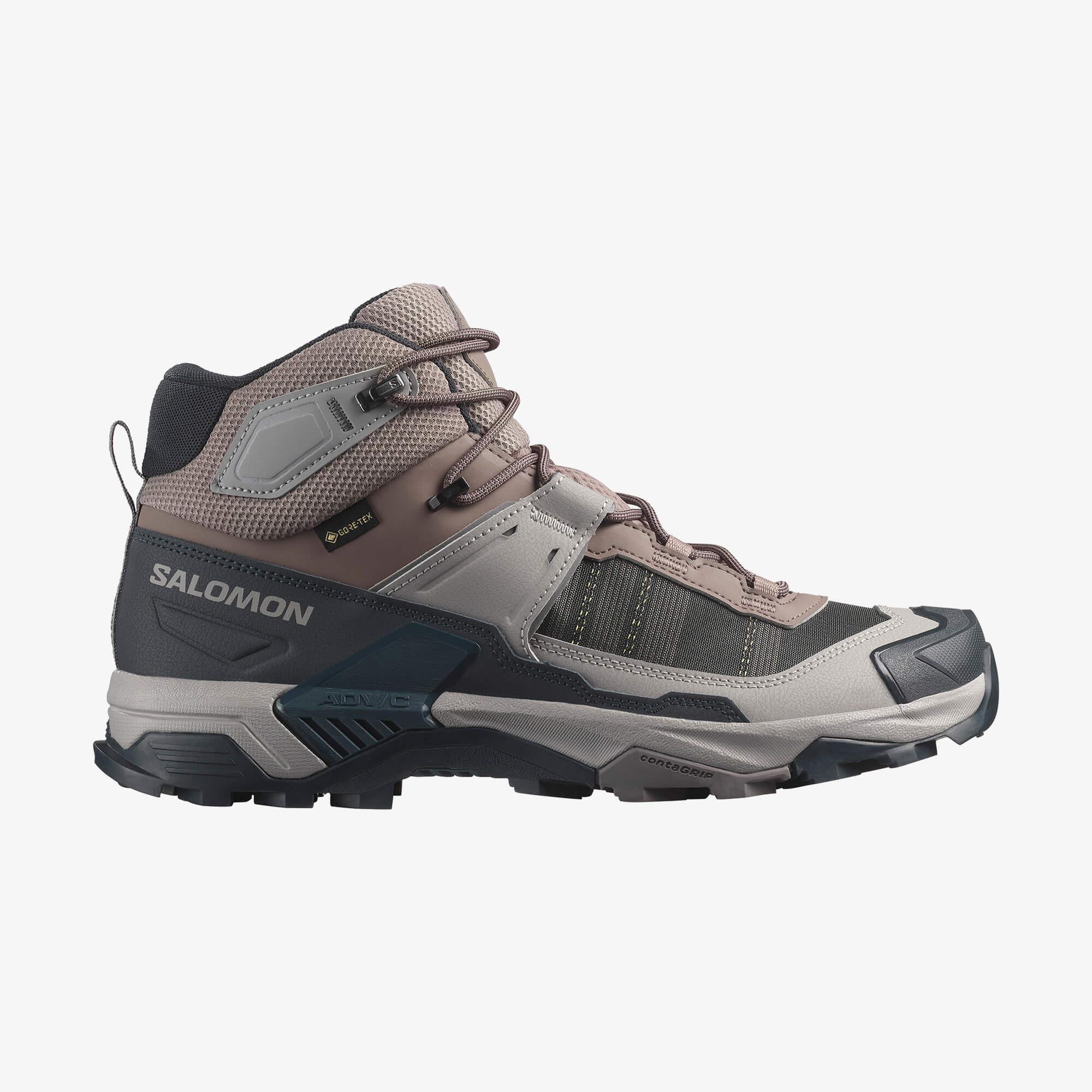 Salomon X ULTRA 5 MID GORE-TEX Erkek Outdoor Botu Asphalt L47754100 - Iron - L47854800 - image 1