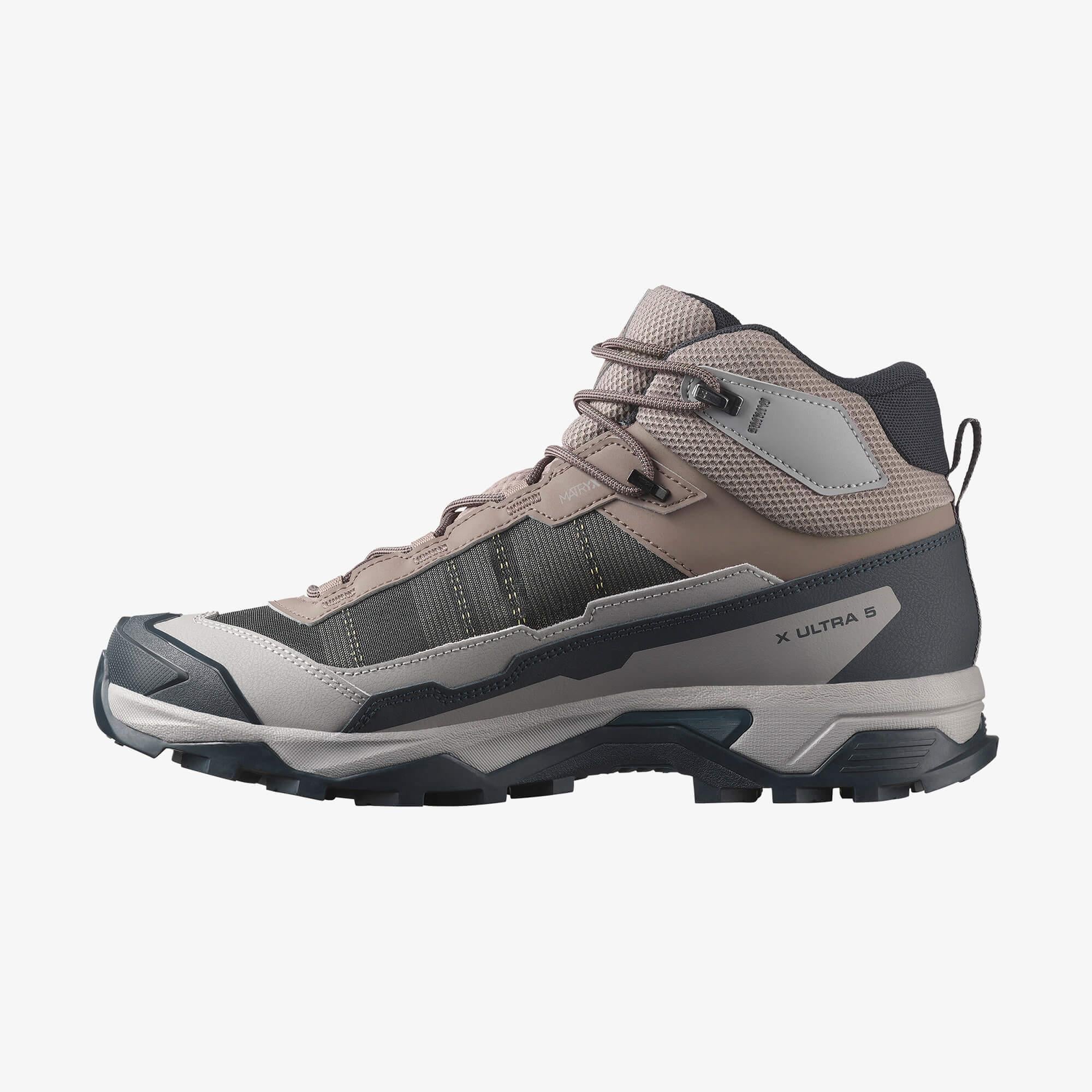 Salomon X ULTRA 5 MID GORE-TEX Erkek Outdoor Botu Asphalt L47754100 - Iron - L47854800 - image 3