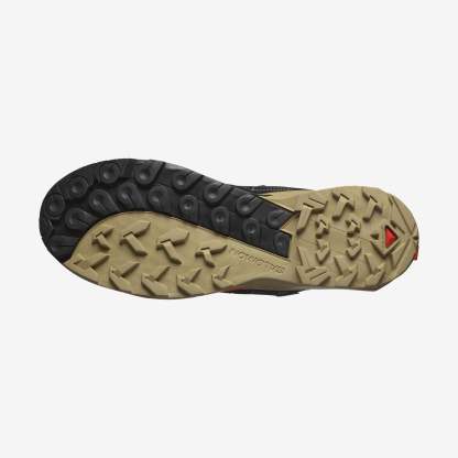 Salomon X Ultra Alpine Gore-Tex Erkek Outdoor Ayakkabı - Lacivert - Sarı - L47686300 - image 4