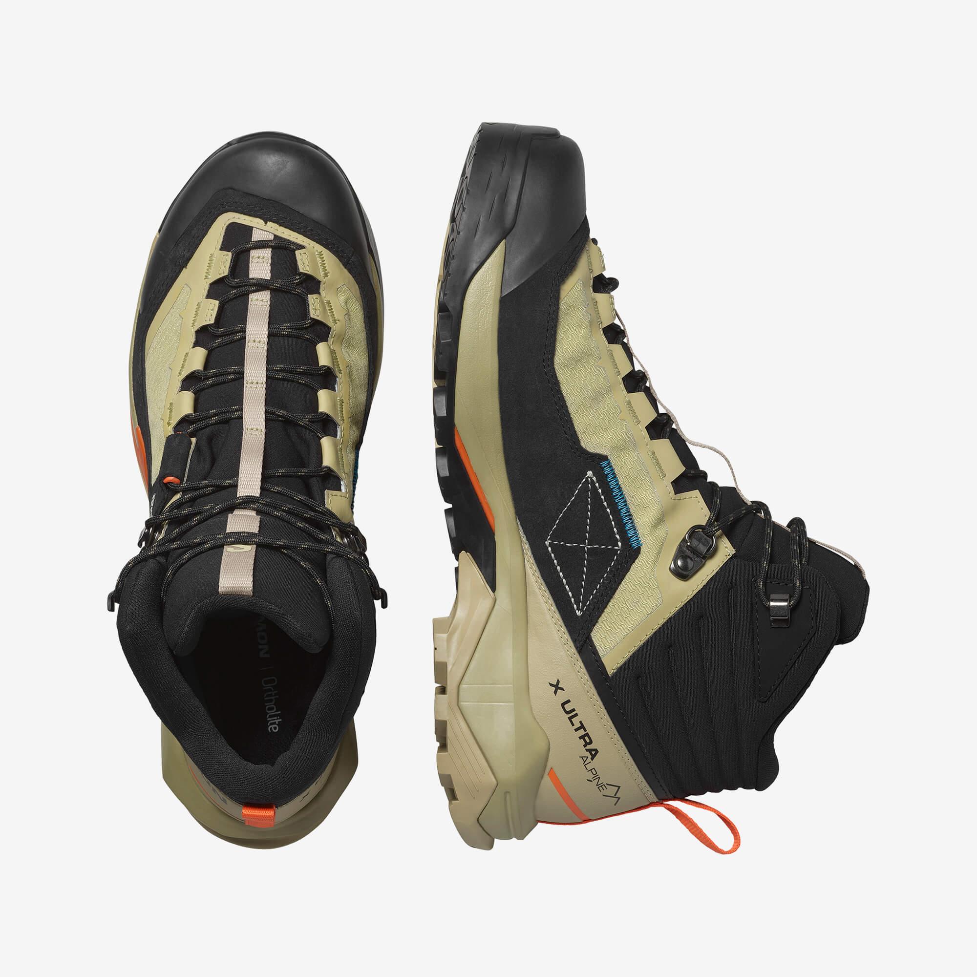 Salomon X Ultra Alpine Mid Gore-Tex Erkek Outdoor Botu - Sarı - Sarı - L47686600 - image 2