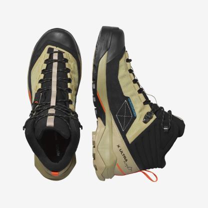 Salomon X Ultra Alpine Mid Gore-Tex Erkek Outdoor Botu - Sarı - Sarı - L47686600 - image 2