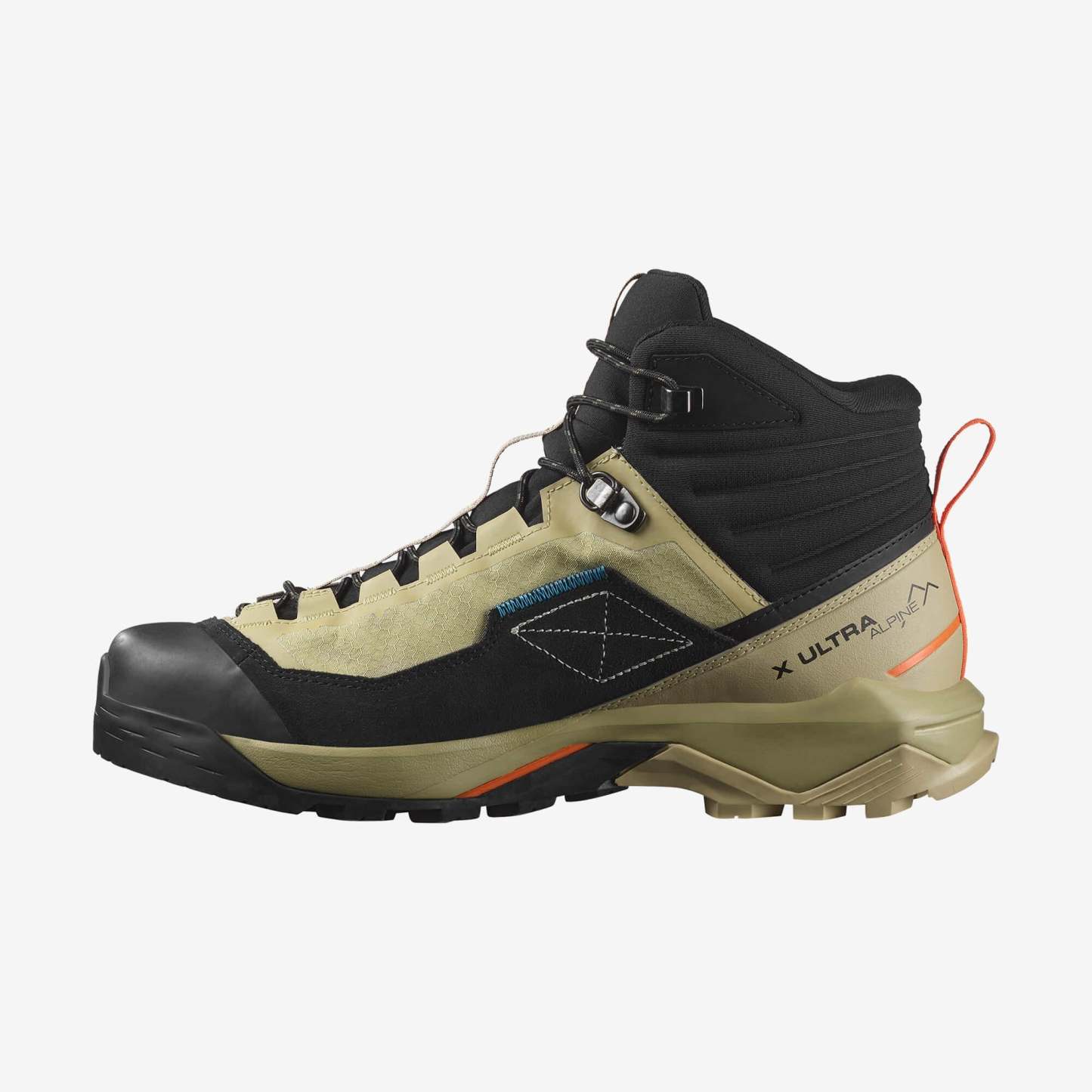 Salomon X Ultra Alpine Mid Gore-Tex Erkek Outdoor Botu - Lacivert - Sarı - L47686600 - image 3