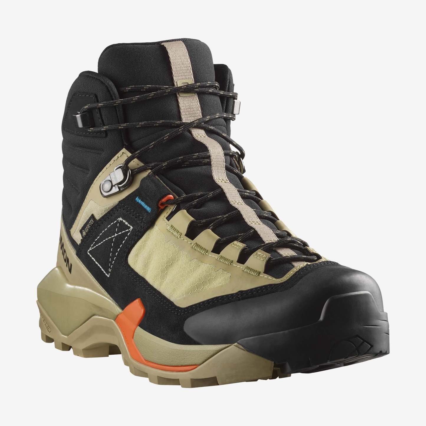Salomon X Ultra Alpine Mid Gore-Tex Erkek Outdoor Botu - Lacivert - Sarı - L47686600 - image 5