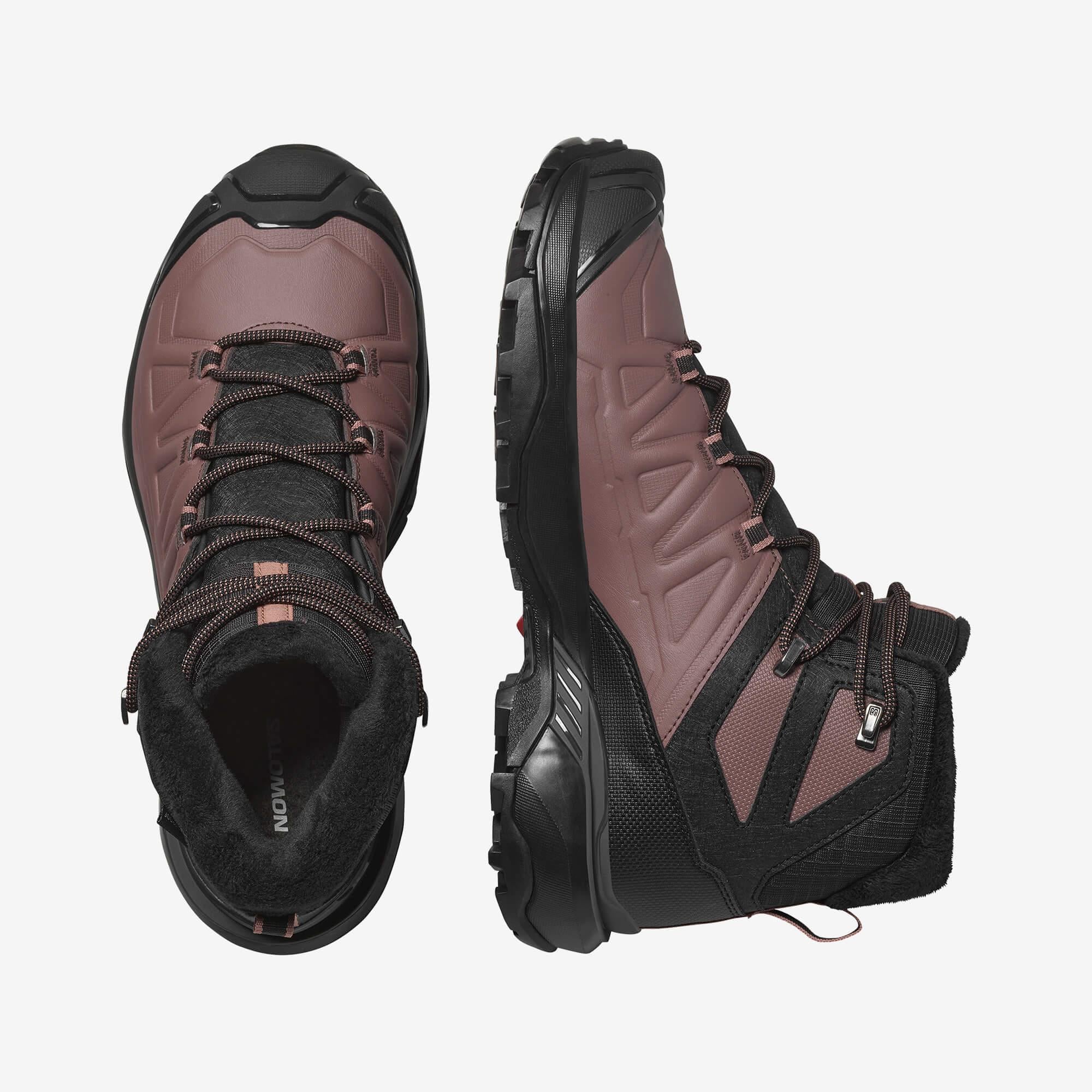 Salomon X Ultra Snowpilot Waterproof Kadın Outdoor Botu - Siyah - Kadın Outdoor Botu - Pembe - L47585800 - image 2