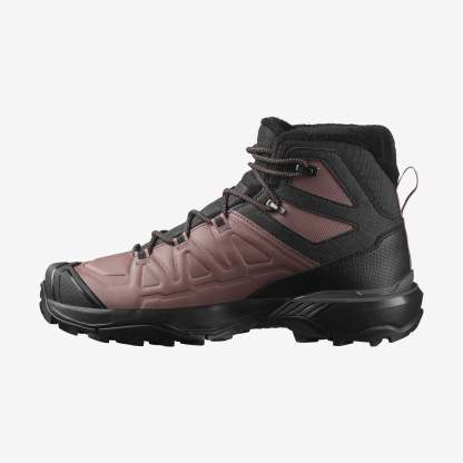 Salomon X Ultra Snowpilot Waterproof Kadın Outdoor Botu - Siyah - Kadın Outdoor Botu - Pembe - L47585800 - image 3