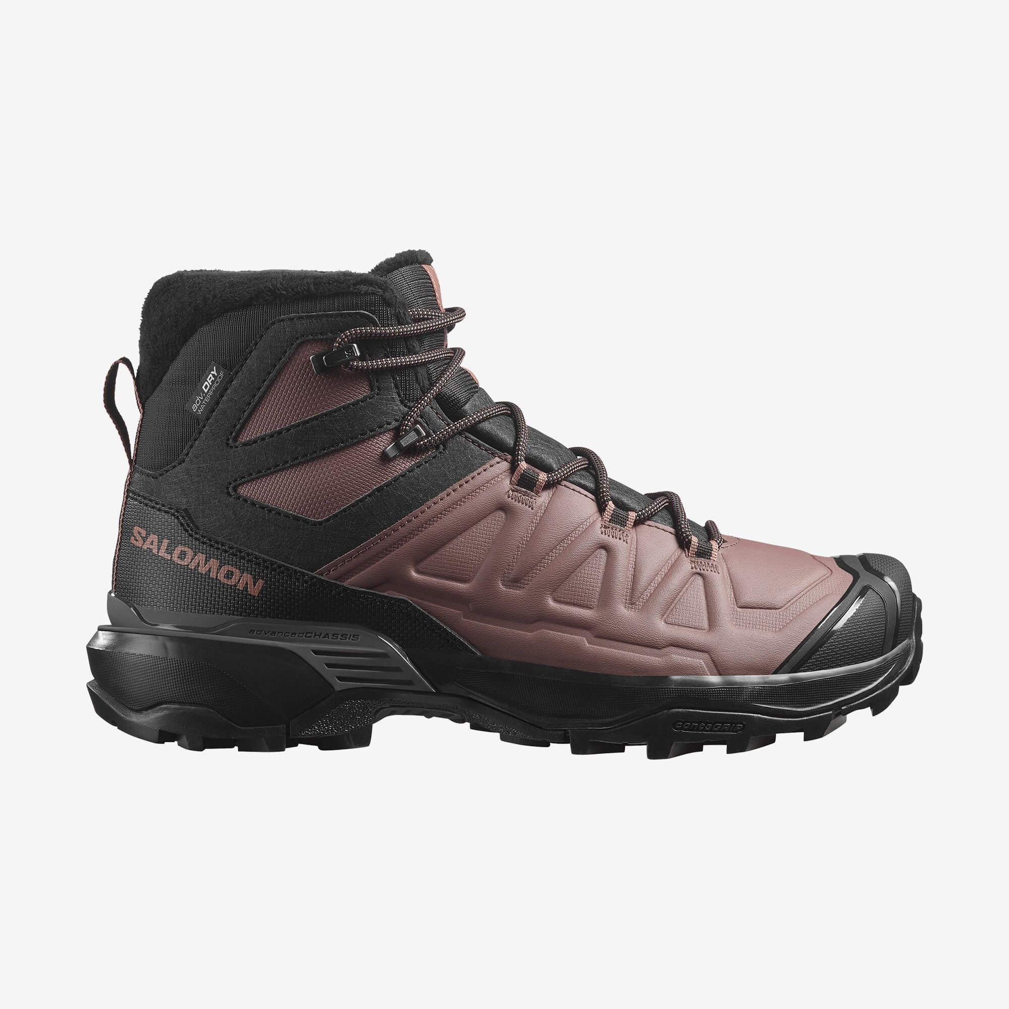 Salomon X Ultra Snowpilot Waterproof Kadın Outdoor Botu - Siyah - Kadın Outdoor Botu - Pembe - L47585800 - image 1