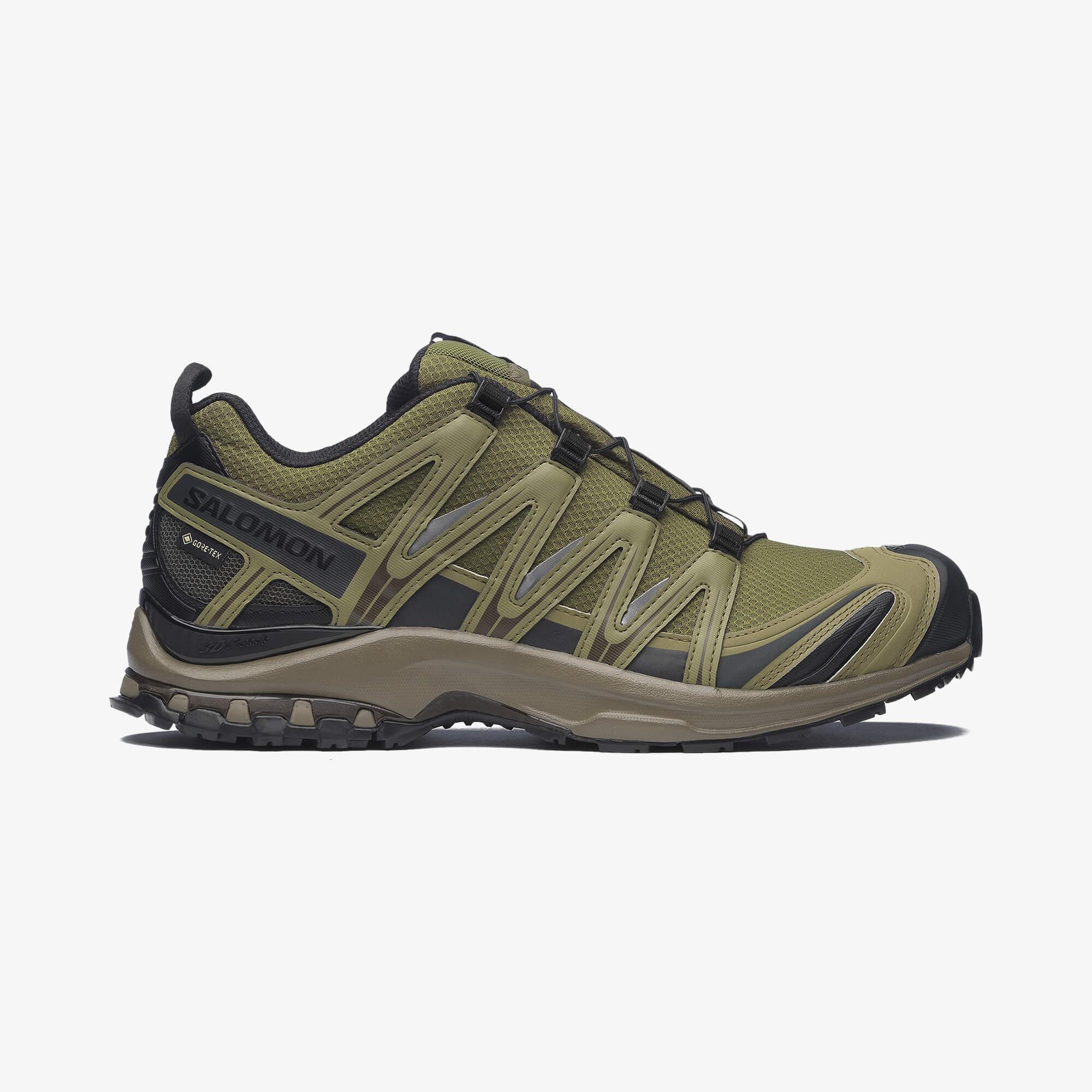 Salomon XA PRO 3D GORE-TEX Unisex Sneaker Black L49214300 - Olive Night - L47867900 - image 1