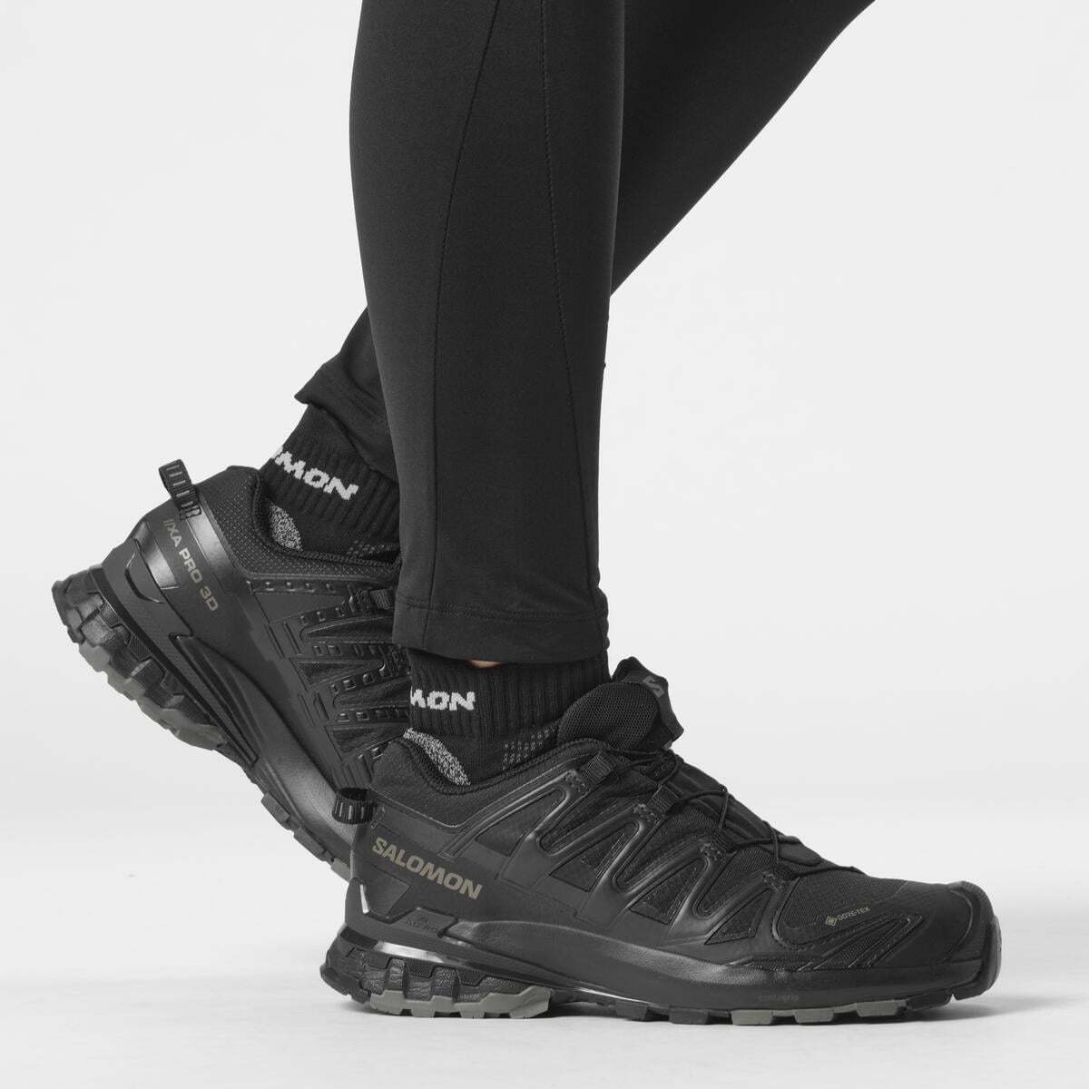 Salomon XA PRO 3D V9 GORE-TEX Kadın Outdoor Ayakkabı Black L47882300 - Siyah - L47270800 - image 8