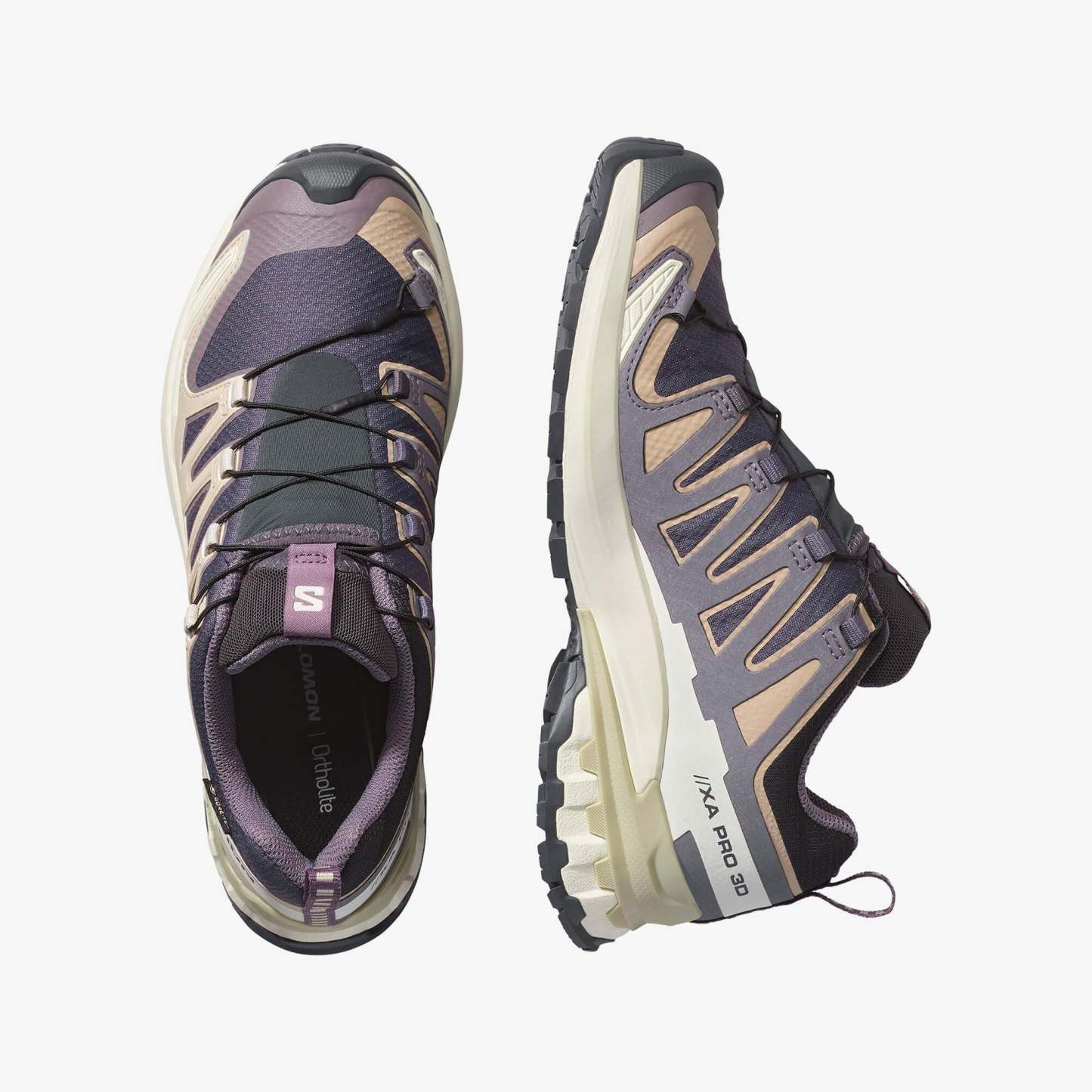 Salomon XA PRO 3D V9 GORE-TEX Kadın Outdoor Ayakkabı Black L47882300 - Nine Iron - L47744700 - image 2
