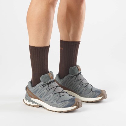 Salomon XA PRO 3D V9 GORE-TEX LIFELONG Erkek Outdoor Ayakkabı Black L47963800 - Sedona Sage - L49296100 - image 7