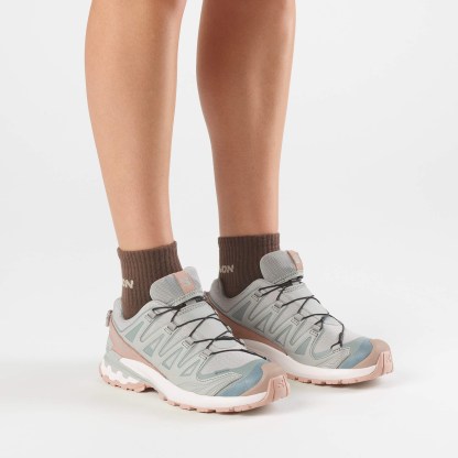 Salomon XA PRO 3D V9 GORE-TEX LIFELONG Kadın Outdoor Ayakkabı Wrought Iron L49297300 - Wrought Iron - L49297300 - image 7