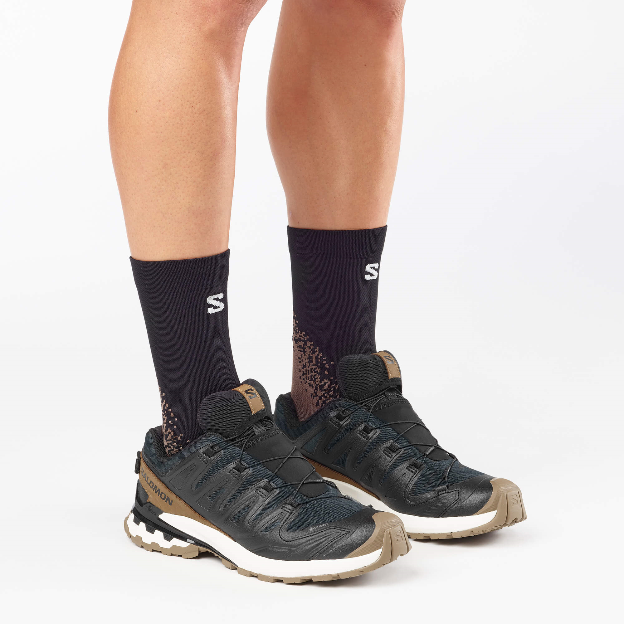 Salomon XA PRO 3D V9 GORE-TEX LIFELONG Erkek Outdoor Ayakkabı Black L47963800 - Black - L47963800 - image 4