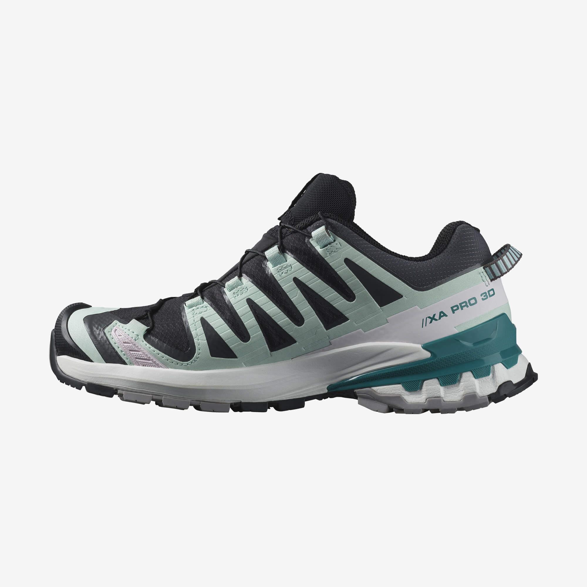 Salomon XA PRO 3D V9 GORE-TEX Kadın Outdoor Ayakkabı Nine Iron L47744700 - Siyah Yeşil - L47119100 - image 3