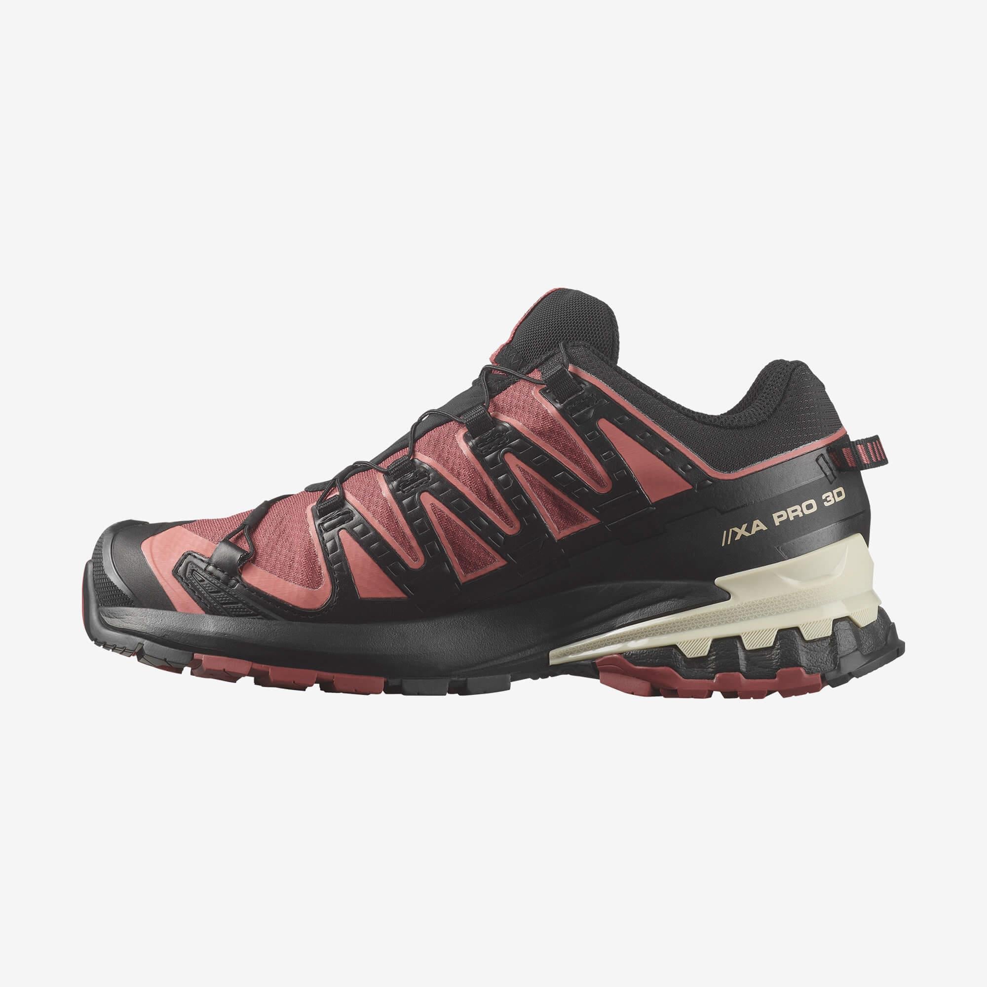 Salomon XA PRO 3D V9 GORE-TEX Kadın Outdoor Ayakkabı Black L47882300 - Kırmızı - L47270900 - image 3