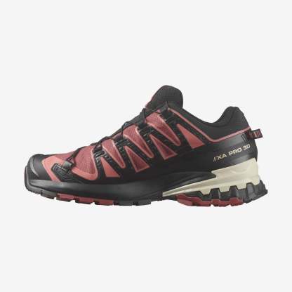 Salomon XA PRO 3D V9 GORE-TEX Kadın Outdoor Ayakkabı Black L47882300 - Kırmızı - L47270900 - image 3