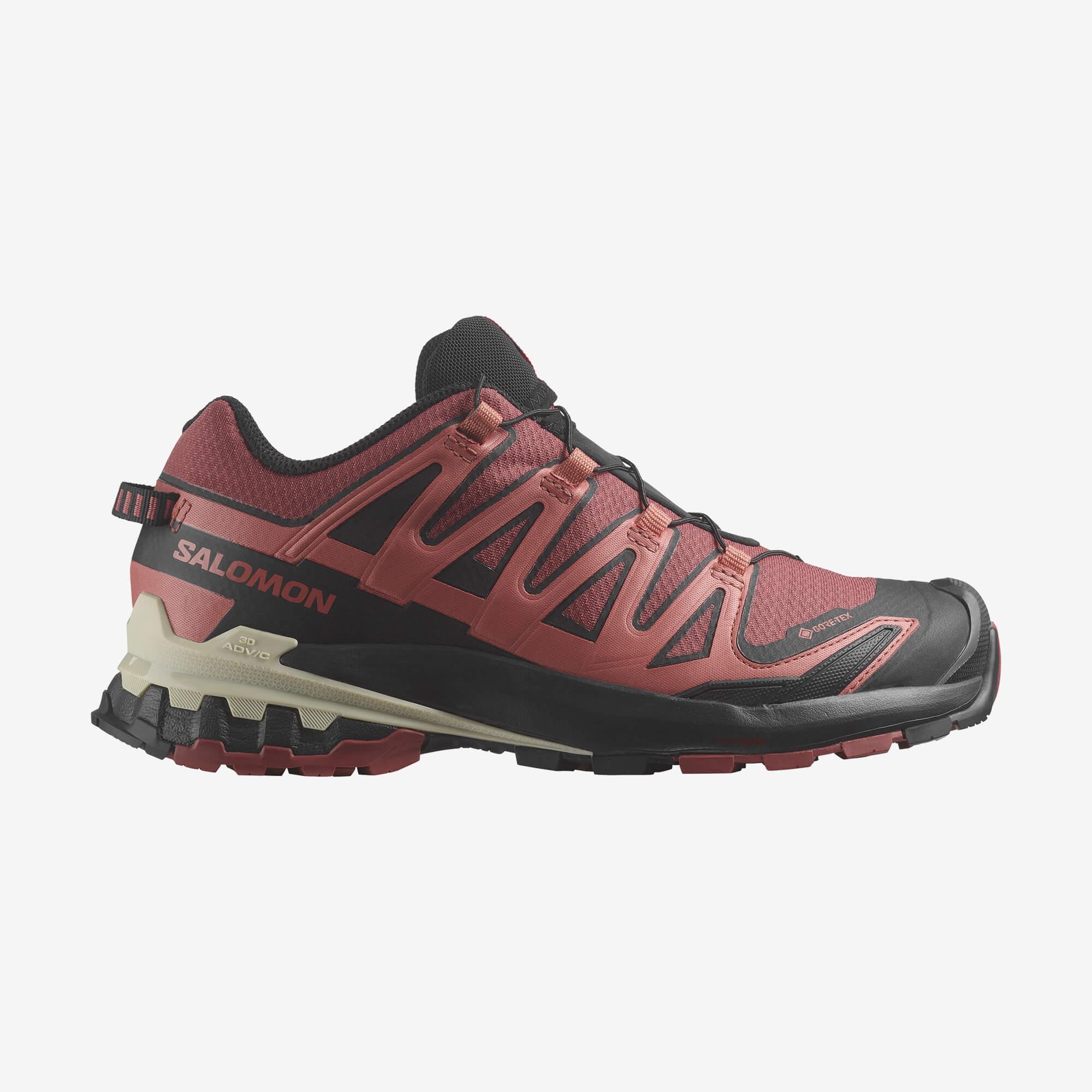 Salomon XA PRO 3D V9 GORE-TEX Kadın Outdoor Ayakkabı Black L47882300 - Kırmızı - L47270900 - image 1