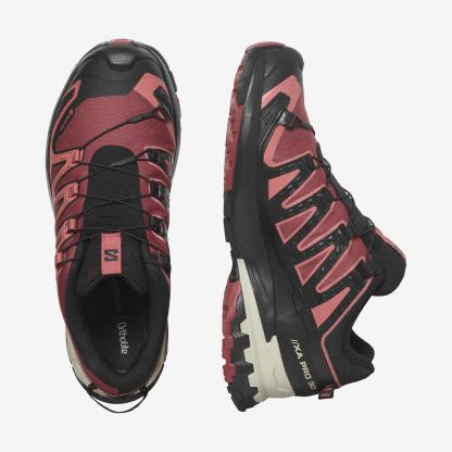 Salomon XA PRO 3D V9 GORE-TEX Kadın Outdoor Ayakkabı Nine Iron L47744700 - Kırmızı - L47270900 - image 2