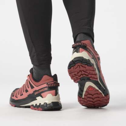 Salomon XA PRO 3D V9 GORE-TEX Kadın Outdoor Ayakkabı Black L47882300 - Kırmızı - L47270900 - image 6