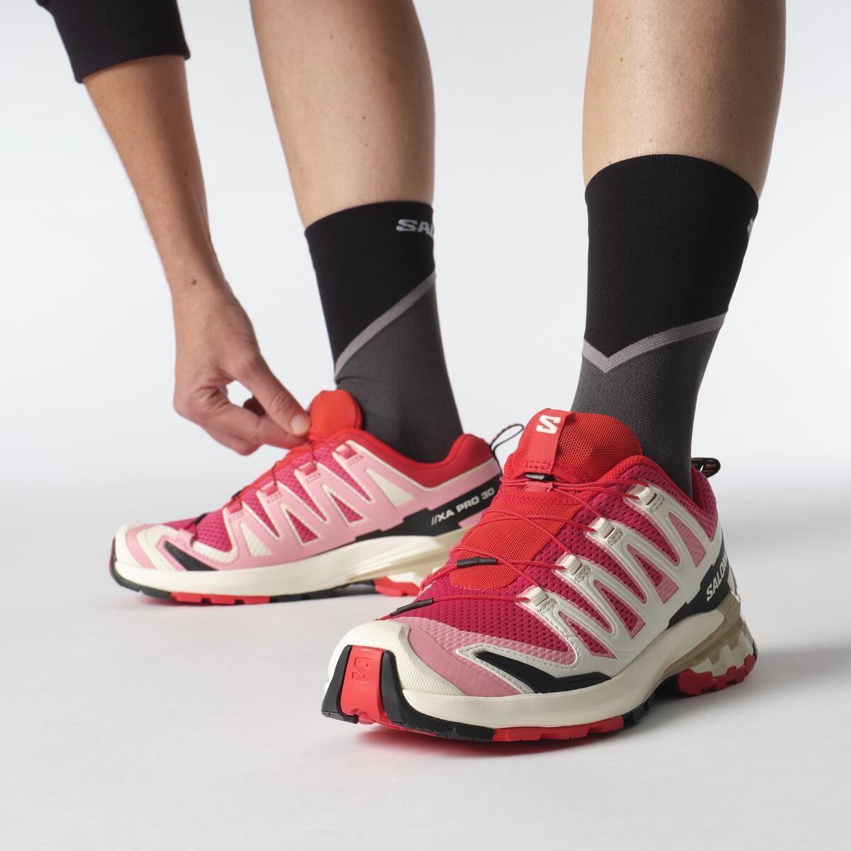 Salomon Xa Pro 3D V9 Pembe Kadın Outdoor Ayakkabı - L47747900 - Pembe Kadın Outdoor Ayakkabı - L47747900 - image 7