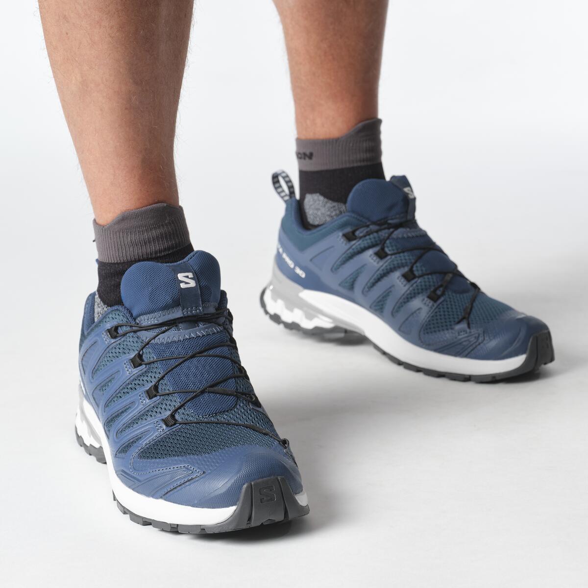 Salomon Xa Pro 3D V9 Erkek Outdoor Ayakkabı - L47583300 - Mavi Erkek Outdoor Ayakkabı - L47817800 - image 7
