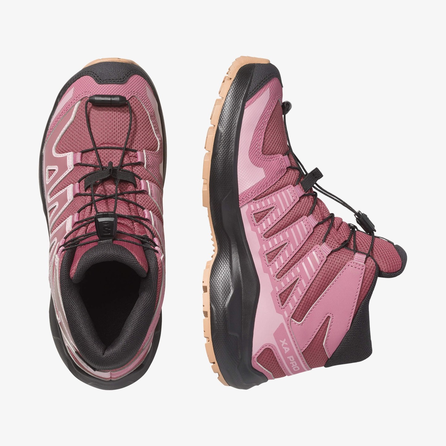 Salomon XA PRO MID WATERPROOF Çocuk Outdoor Botu Black L49303000 - Nocturne - L45408100 - image 2
