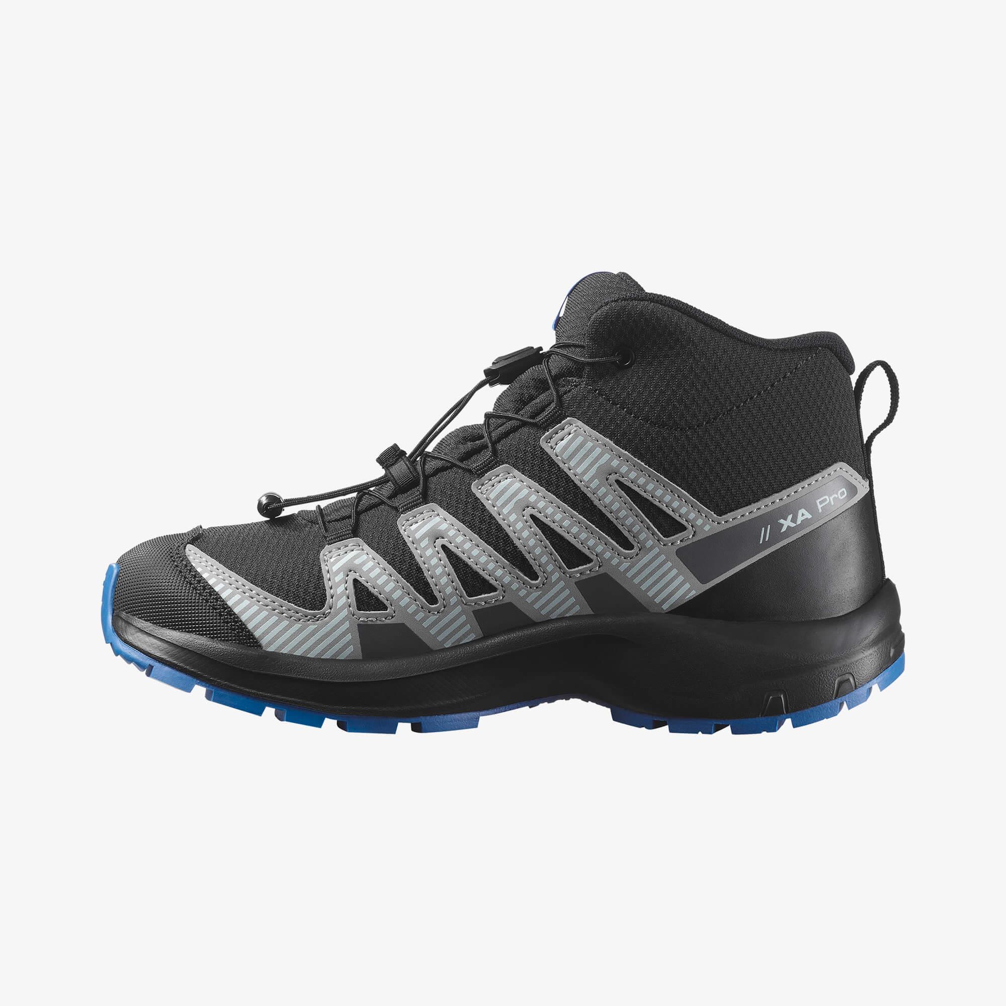 Salomon XA PRO V8 MID WATERPROOF Çocuk Ayakkabı Black L47729800 - Black - L47729800 - image 3