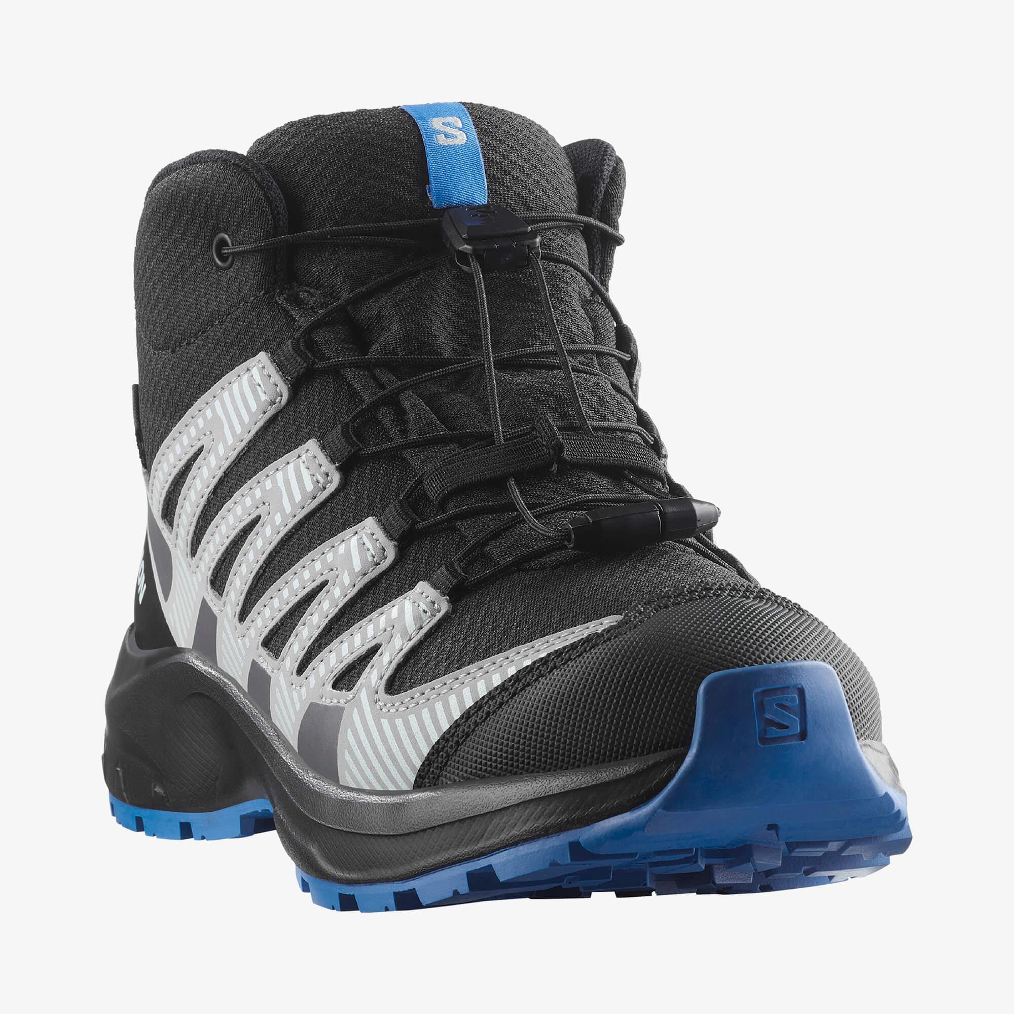 Salomon XA PRO V8 MID WATERPROOF Çocuk Ayakkabı Black L47729800 - Black - L47729800 - image 4