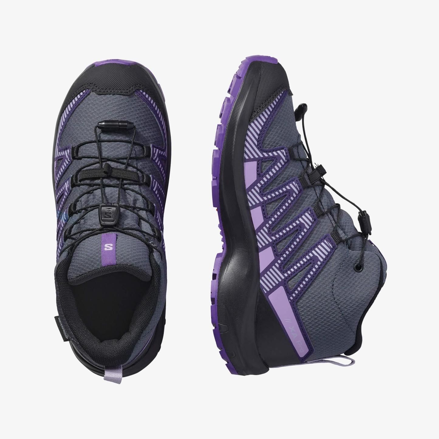 Salomon XA PRO V8 MID WATERPROOF Çocuk Ayakkabı Turbulence L47857300 - Turbulence - L47857300 - image 2