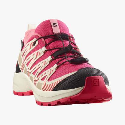 Salomon XA PRO V8 WATERPROOF Çocuk Ayakkabı Black L47729400 - Rouge Red - L47729500 - image 4