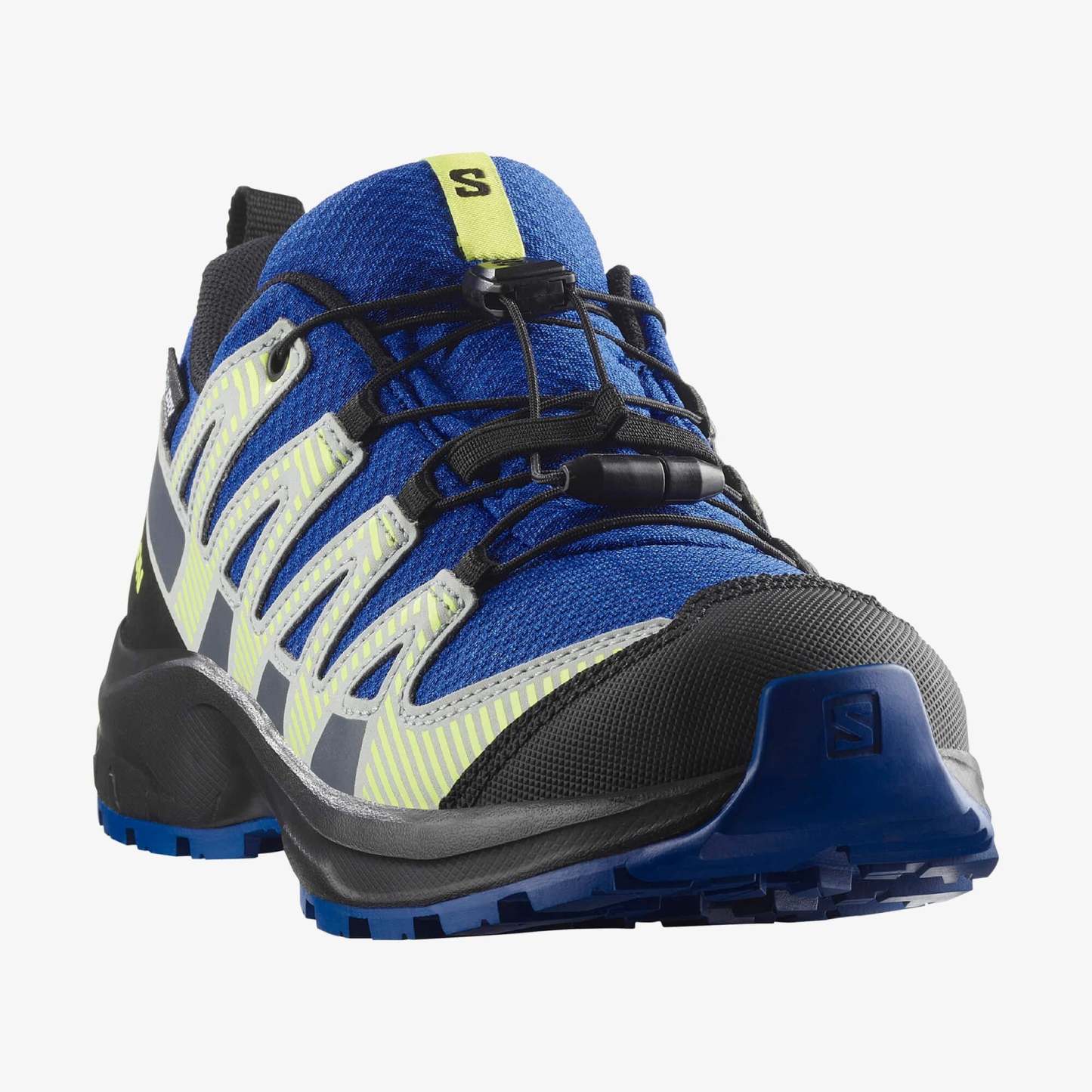 Salomon XA PRO V8 WATERPROOF Çocuk Ayakkabı Plum Kitten L47857100 - Nautical Blue - L47729600 - image 4