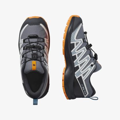 Salomon XA PRO V8 WATERPROOF Çocuk Ayakkabı Rouge Red L47729500 - Grisaille - L47857000 - image 2