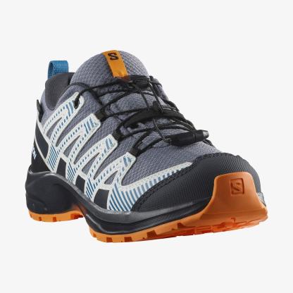 Salomon XA PRO V8 WATERPROOF Çocuk Ayakkabı Rouge Red L47729500 - Grisaille - L47857000 - image 4