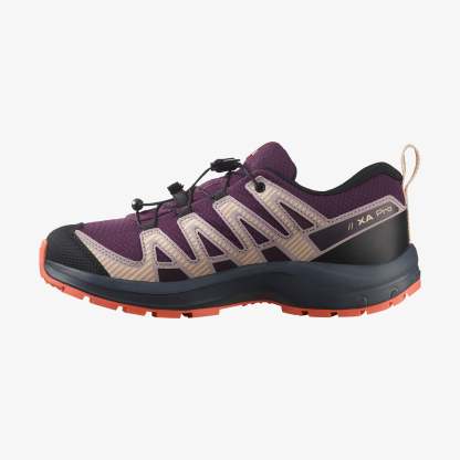 Salomon XA PRO V8 WATERPROOF Çocuk Ayakkabı Rouge Red L47729500 - Plum Kitten - L47857100 - image 3