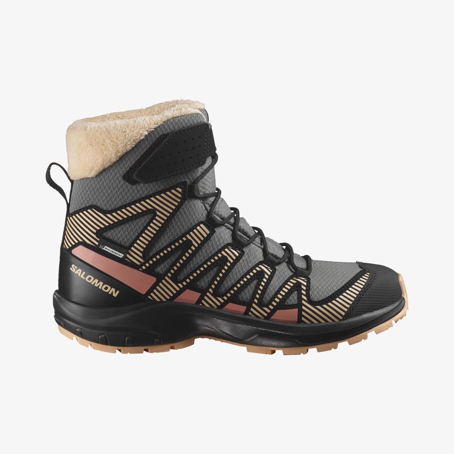 Salomon XA PRO V8 WINTER WATERPROOF Çocuk Ayakkabı Turbulence L47857400 - Pewter - L47780000 - image 1