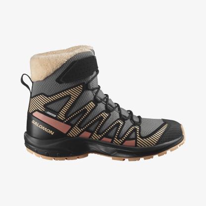 Salomon XA PRO V8 WINTER WATERPROOF Çocuk Ayakkabı Turbulence L47857400 - Pewter - L47780000 - image 1