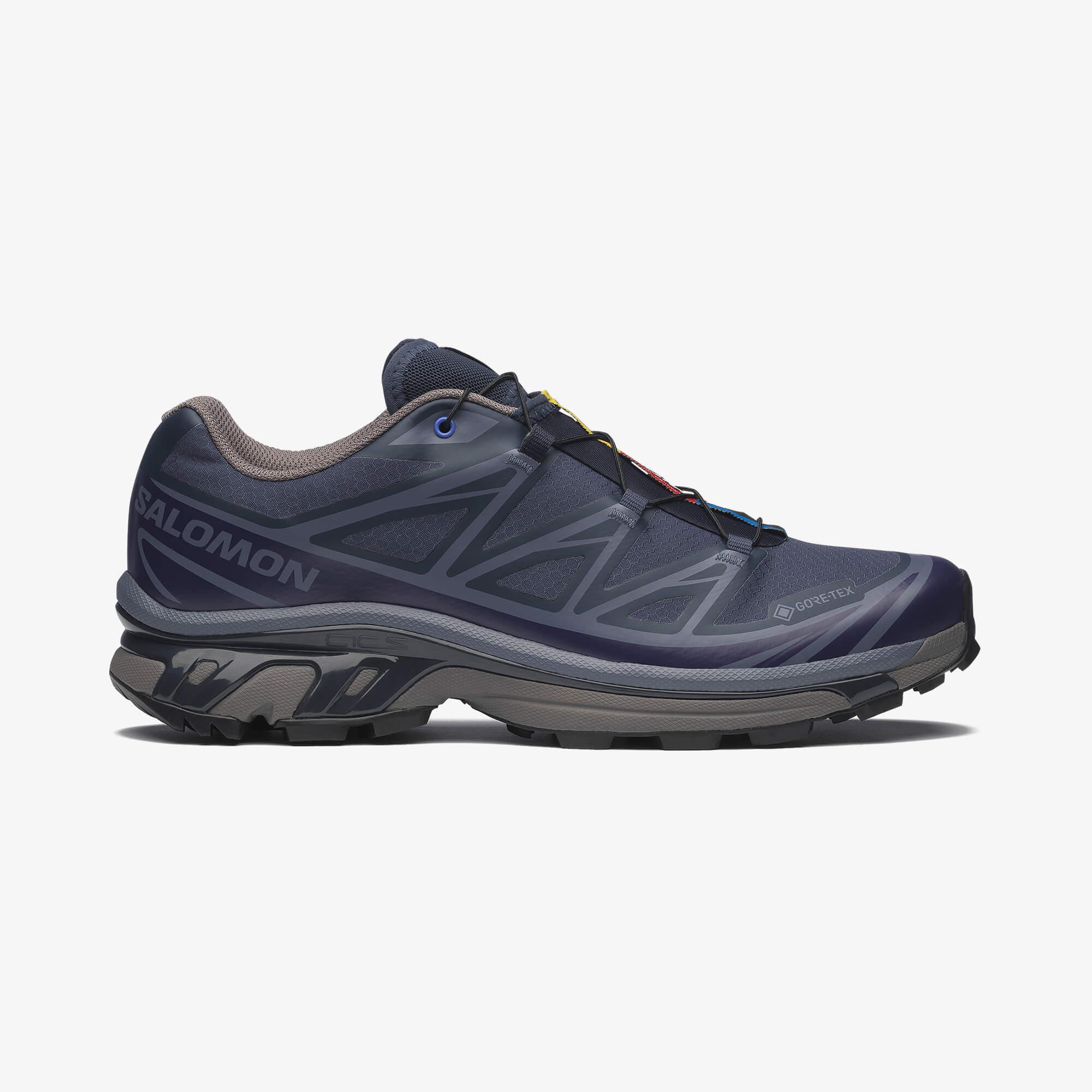 Salomon XT-6 GORE-TEX Unisex Sneaker Sea Foam L49306800 - Blue Nights - L47861600 - image 1