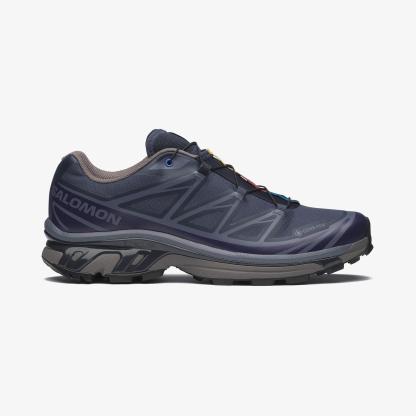Salomon XT-6 GORE-TEX Unisex Sneaker Sea Foam L49306800 - Blue Nights - L47861600 - image 1