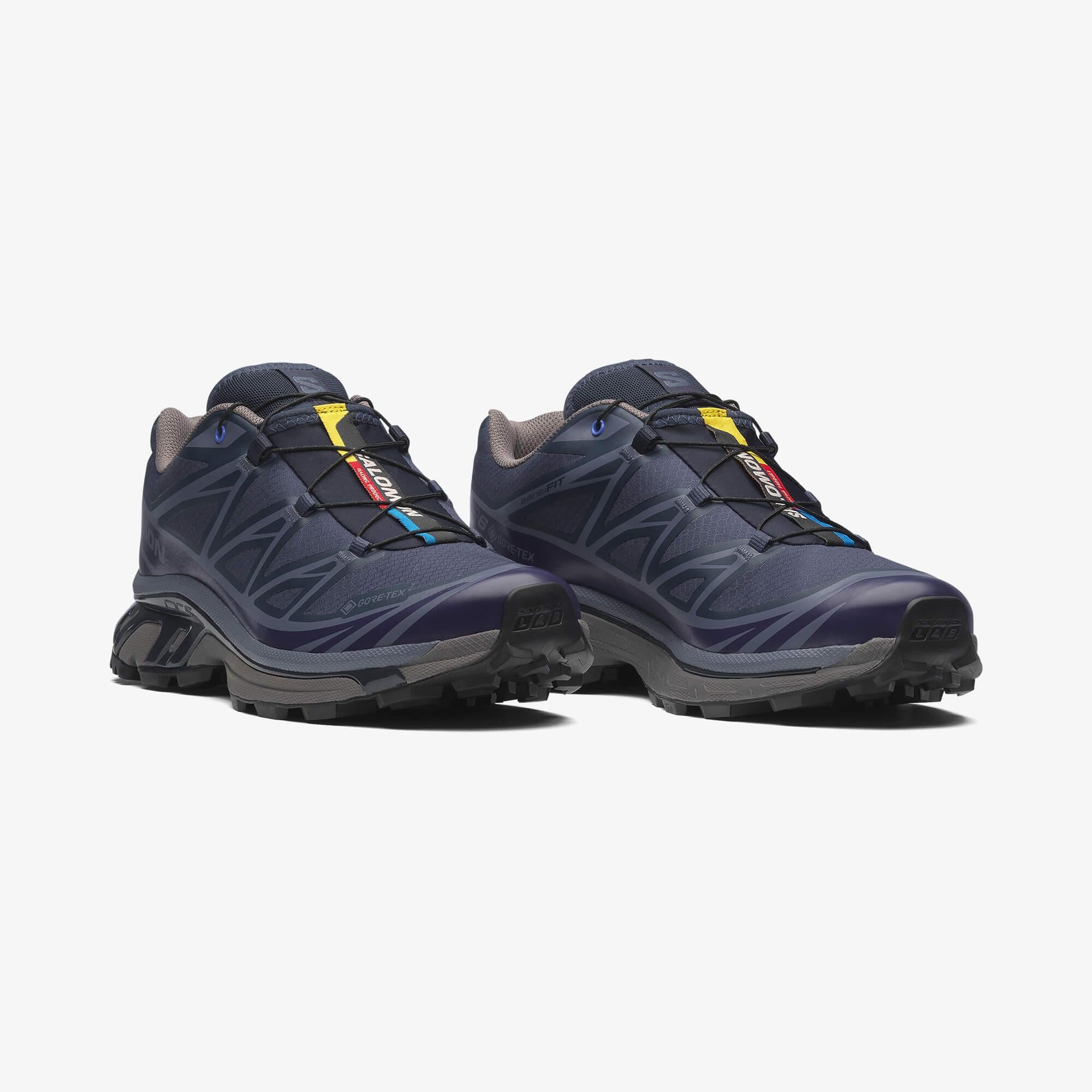 Salomon XT-6 GORE-TEX Unisex Sneaker Sea Foam L49306800 - Blue Nights - L47861600 - image 2