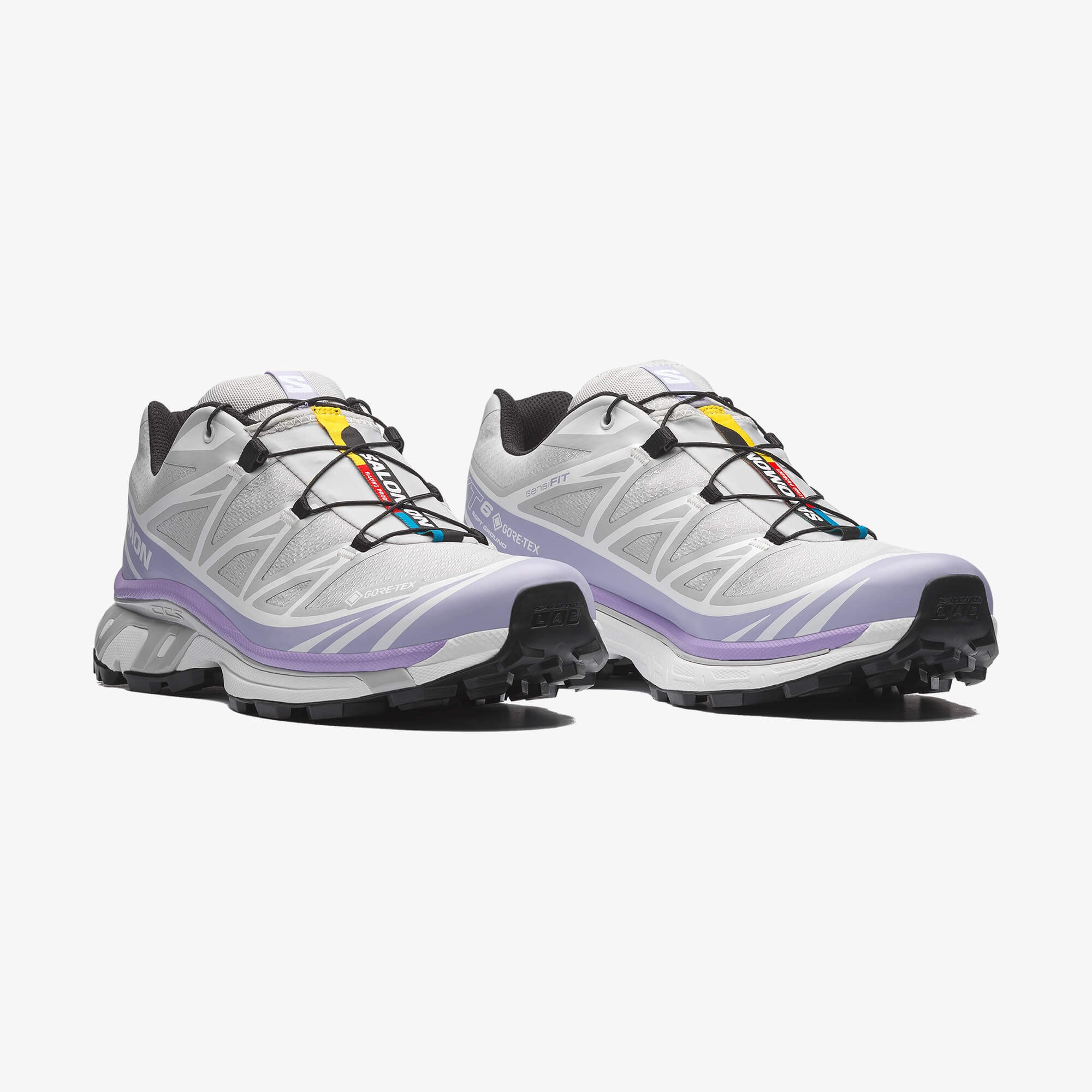 Salomon XT-6 GORE-TEX Unisex Sneaker Sea Foam L49306800 - Gray Violet - L49215000 - image 3