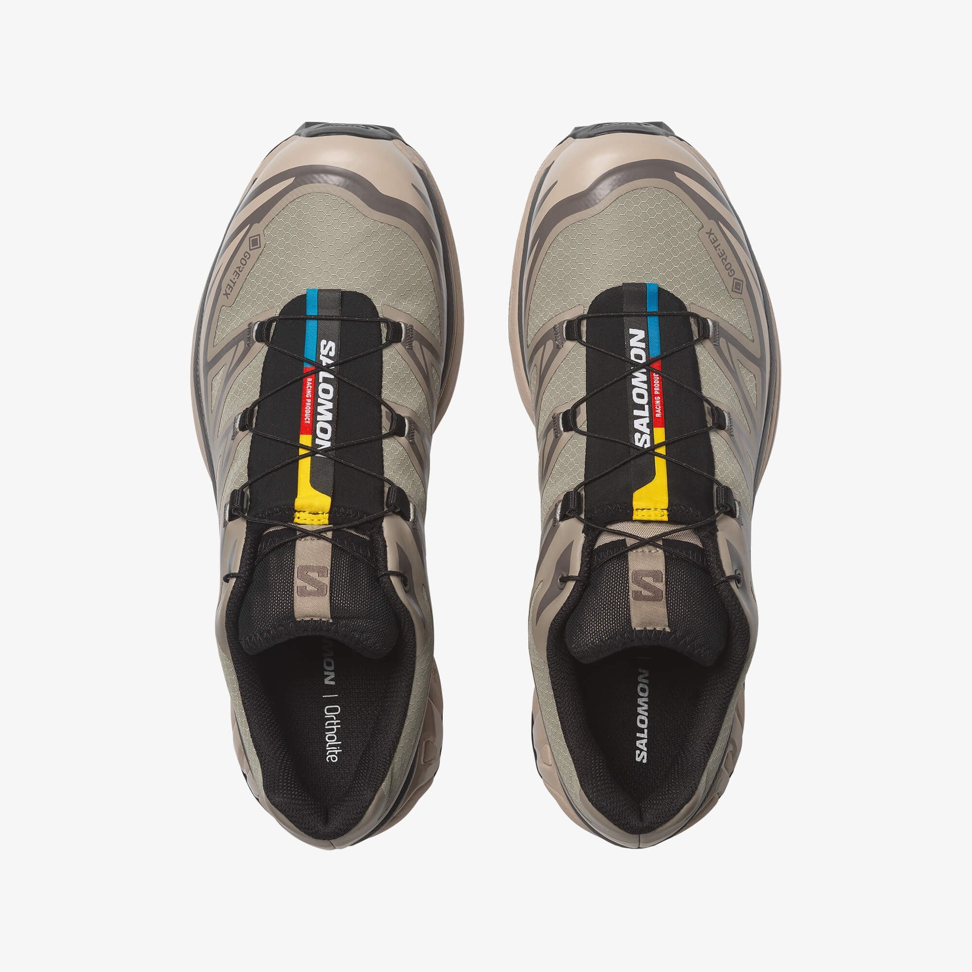 Salomon XT-6 GORE-TEX Unisex Sneaker Sea Foam L49306800 - White Pepper - L49215100 - image 2