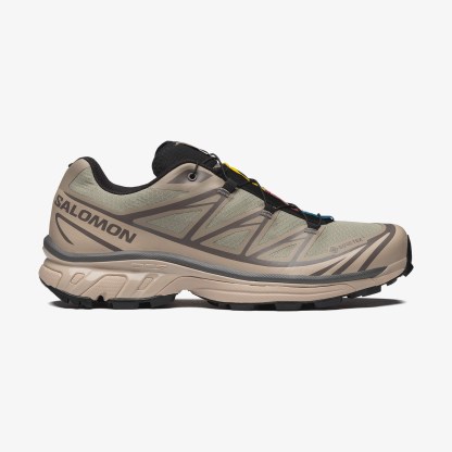 Salomon XT-6 GORE-TEX Unisex Sneaker Sea Foam L49306800 - White Pepper - L49215100 - image 1
