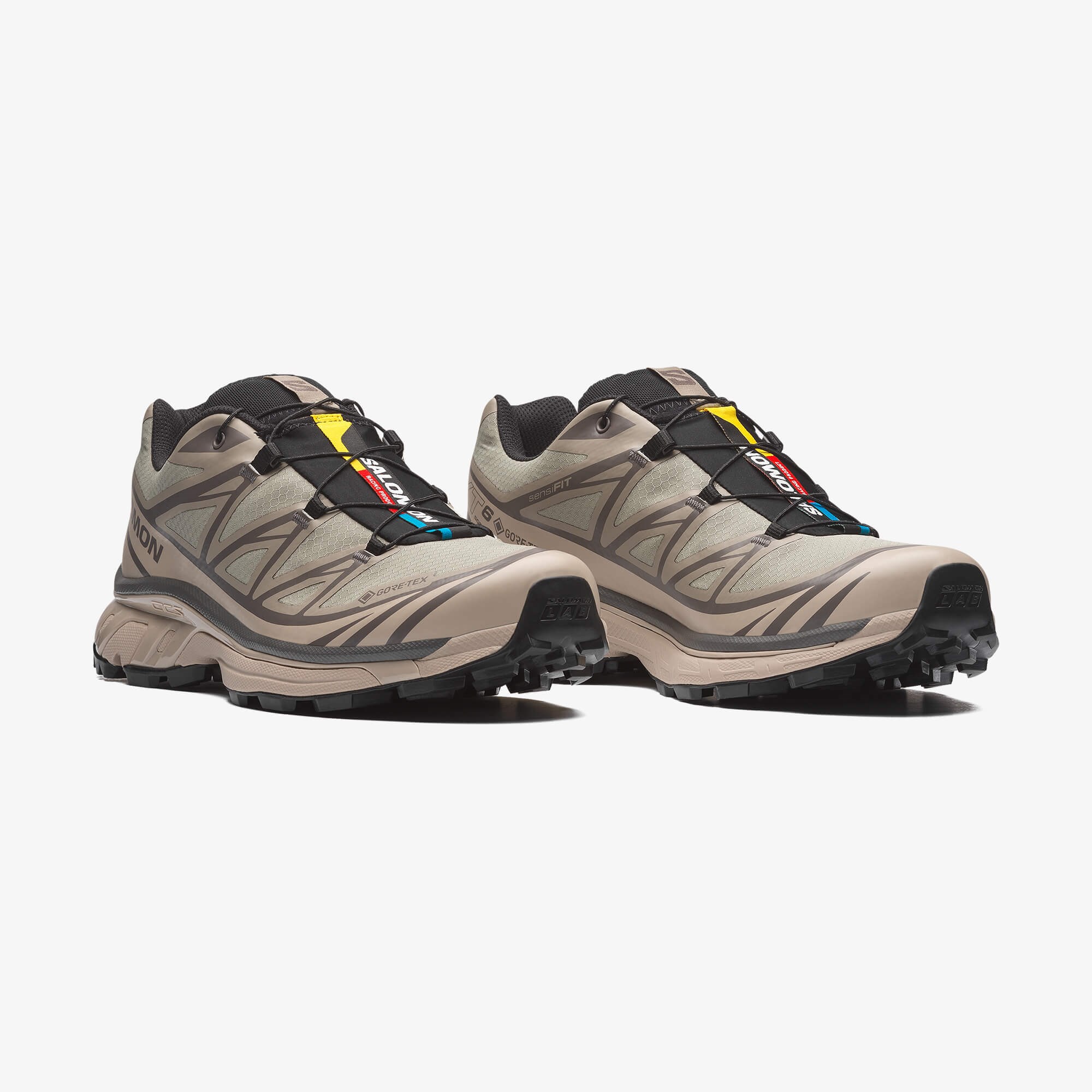 Salomon XT-6 GORE-TEX Unisex Sneaker Sea Foam L49306800 - White Pepper - L49215100 - image 3