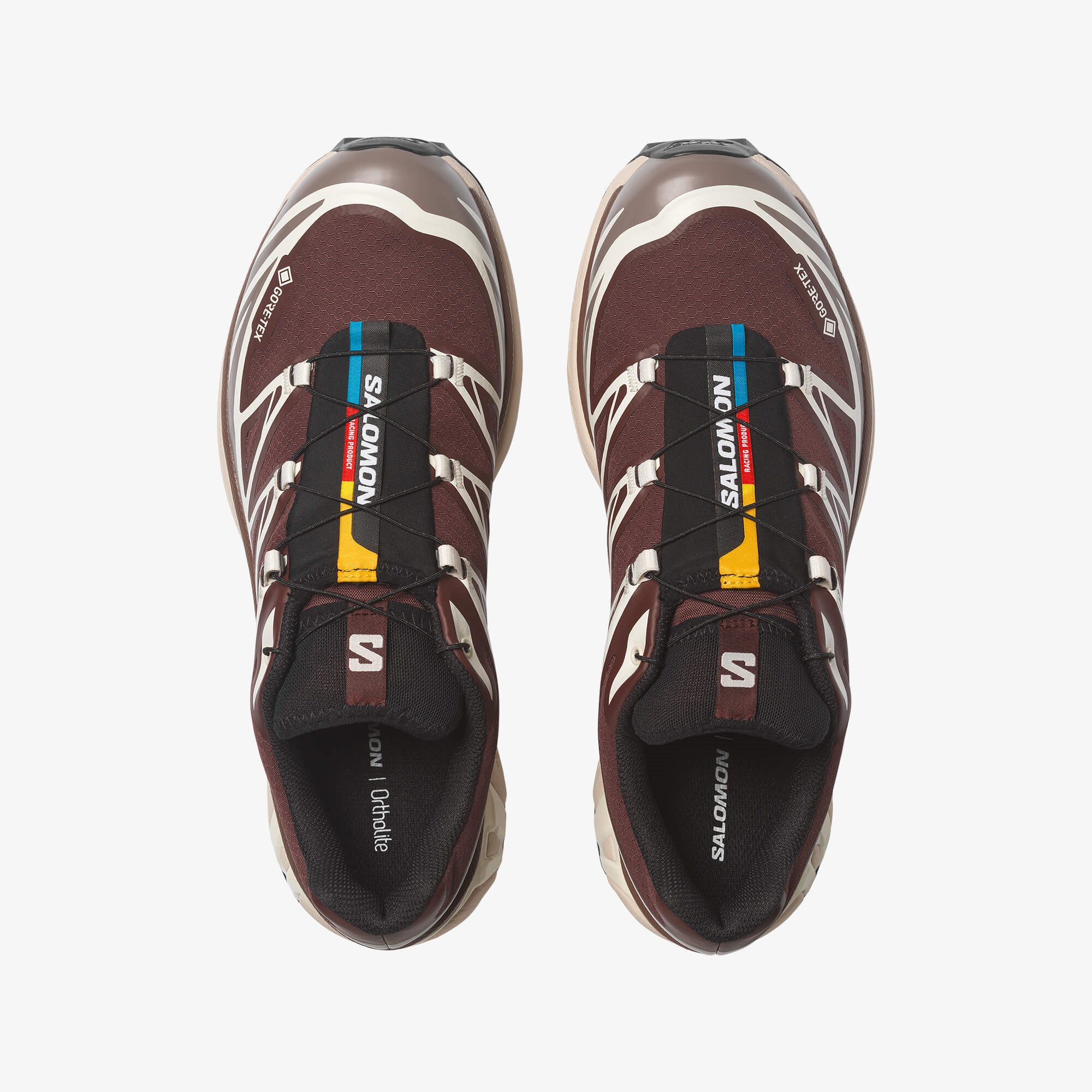 Salomon XT-6 GORE-TEX Unisex Sneaker Sea Foam L49306800 - Bitter Chocolate - L49215200 - image 2