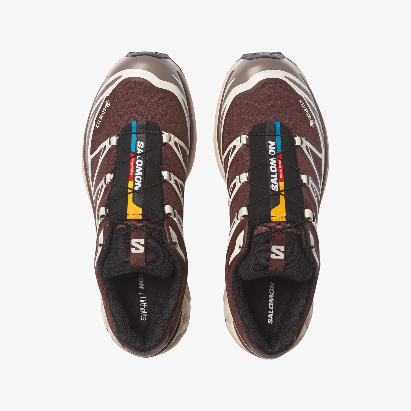 Salomon XT-6 GORE-TEX Unisex Sneaker Sea Foam L49306800 - Bitter Chocolate - L49215200 - image 2