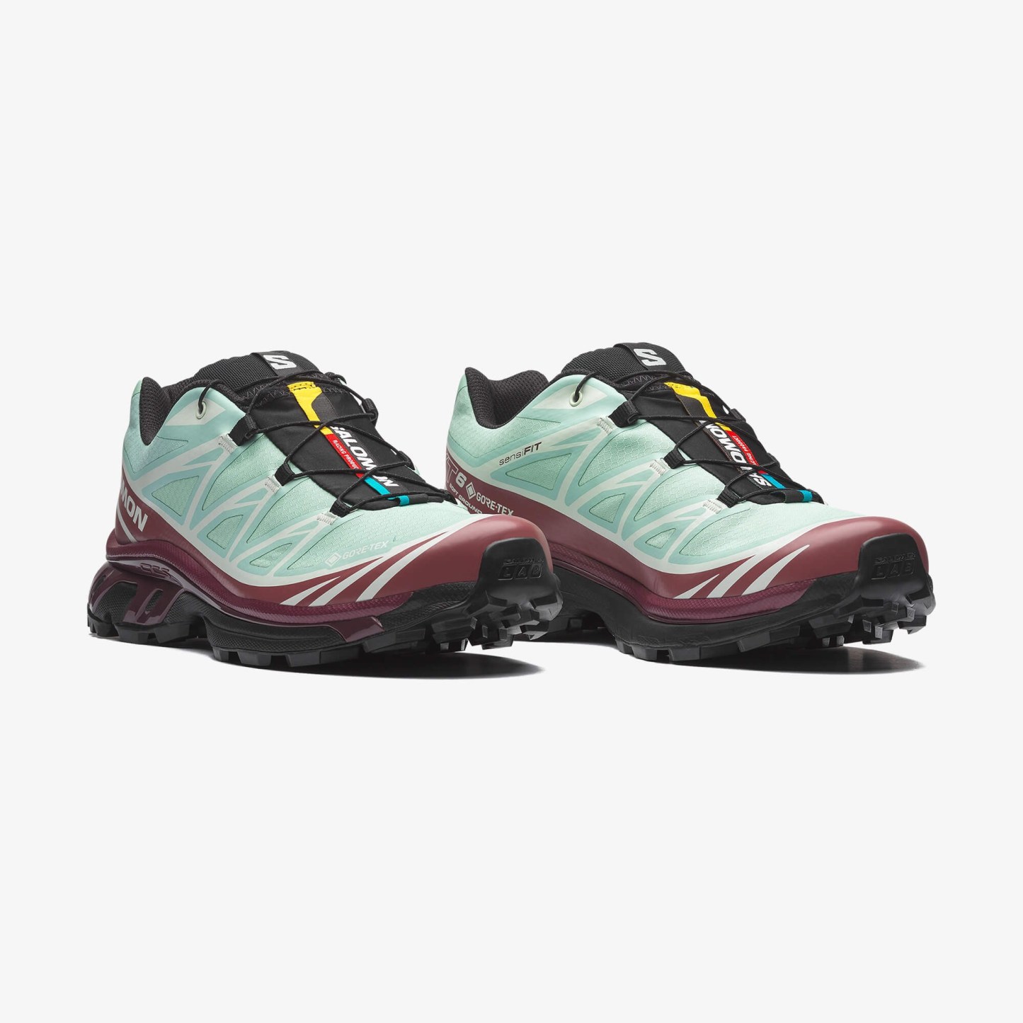 Salomon XT-6 GORE-TEX Unisex Sneaker Sea Foam L49306800 - Lichen - L49306700 - image 3