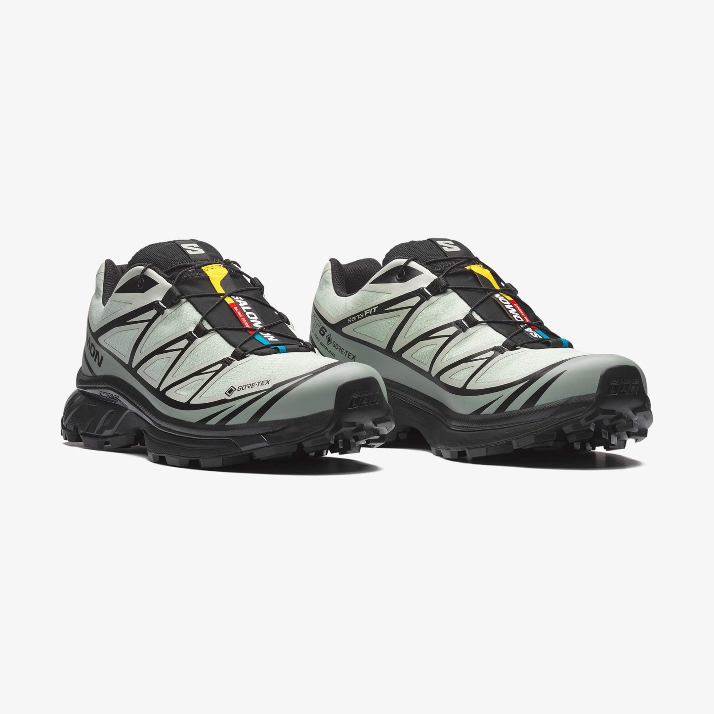 Salomon XT-6 GORE-TEX Unisex Sneaker Sea Foam L49306800 - Sea Foam - L49306800 - image 3