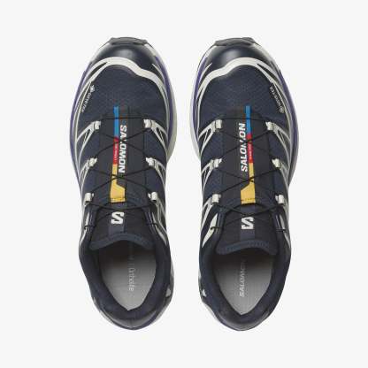 Salomon XT-6 GORE-TEX Unisex Sneaker White Pepper L49215100 - Lacivert Erkek Sneaker - L47732500 - image 3