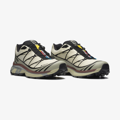 Salomon XT-6 GORE-TEX Unisex Sneaker Sea Foam L49306800 - Aspargus Green - L49202200 - image 3