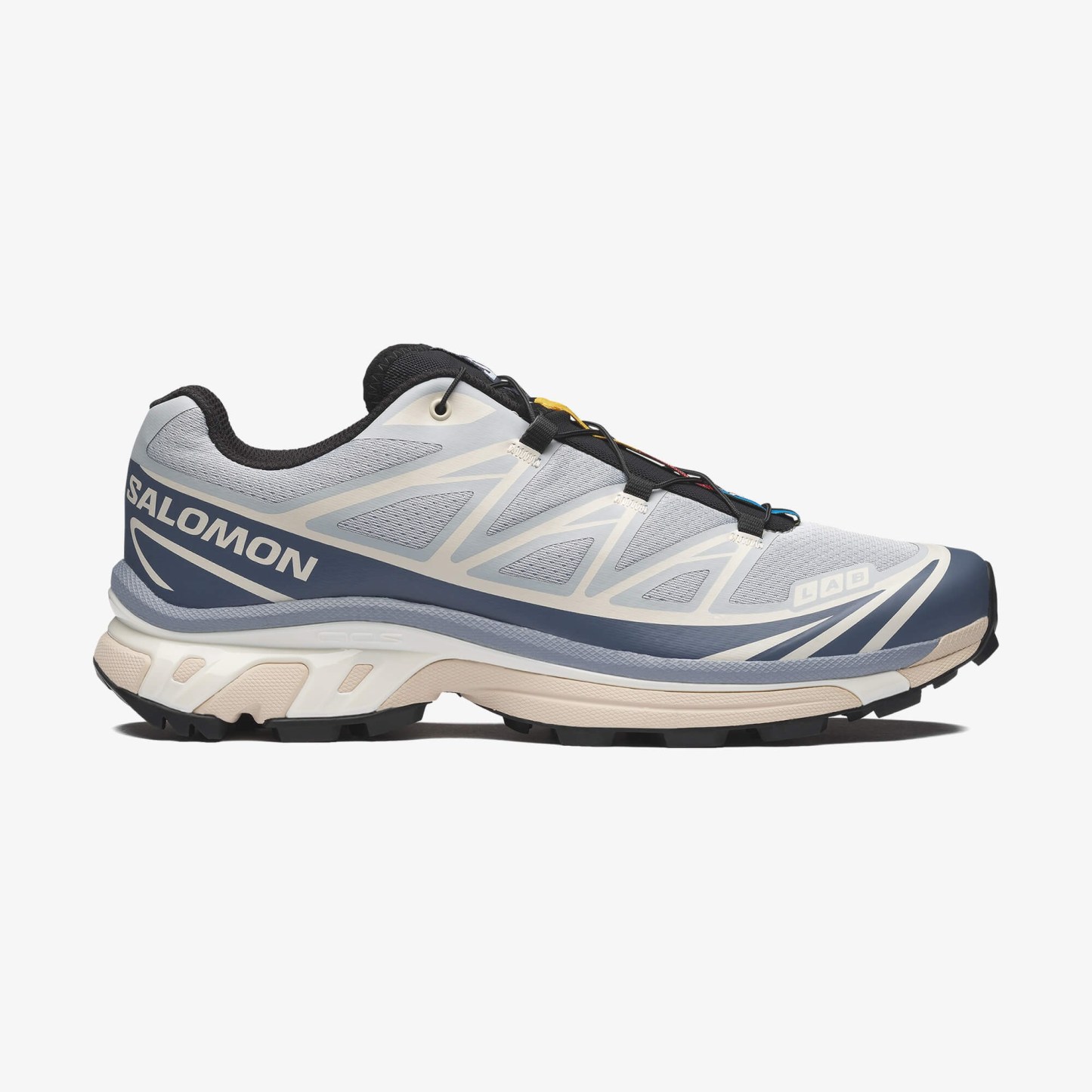 Salomon XT-6 Unisex Sneaker White L49212200 - Pearl Blue - L45472800 - image 1